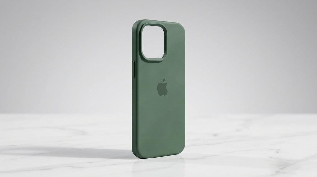 Apple Silicone Case with MagSafe for iPhone (Green) iPhone 14