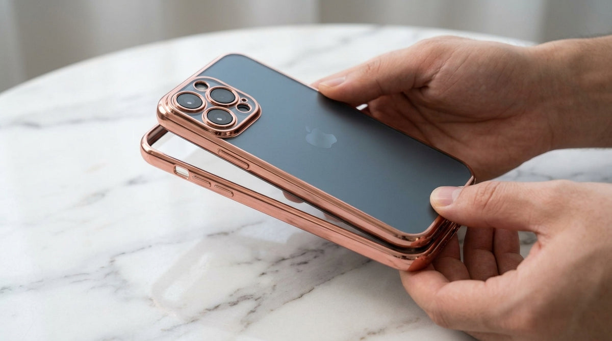Electroplated Camera Lens Protector Case